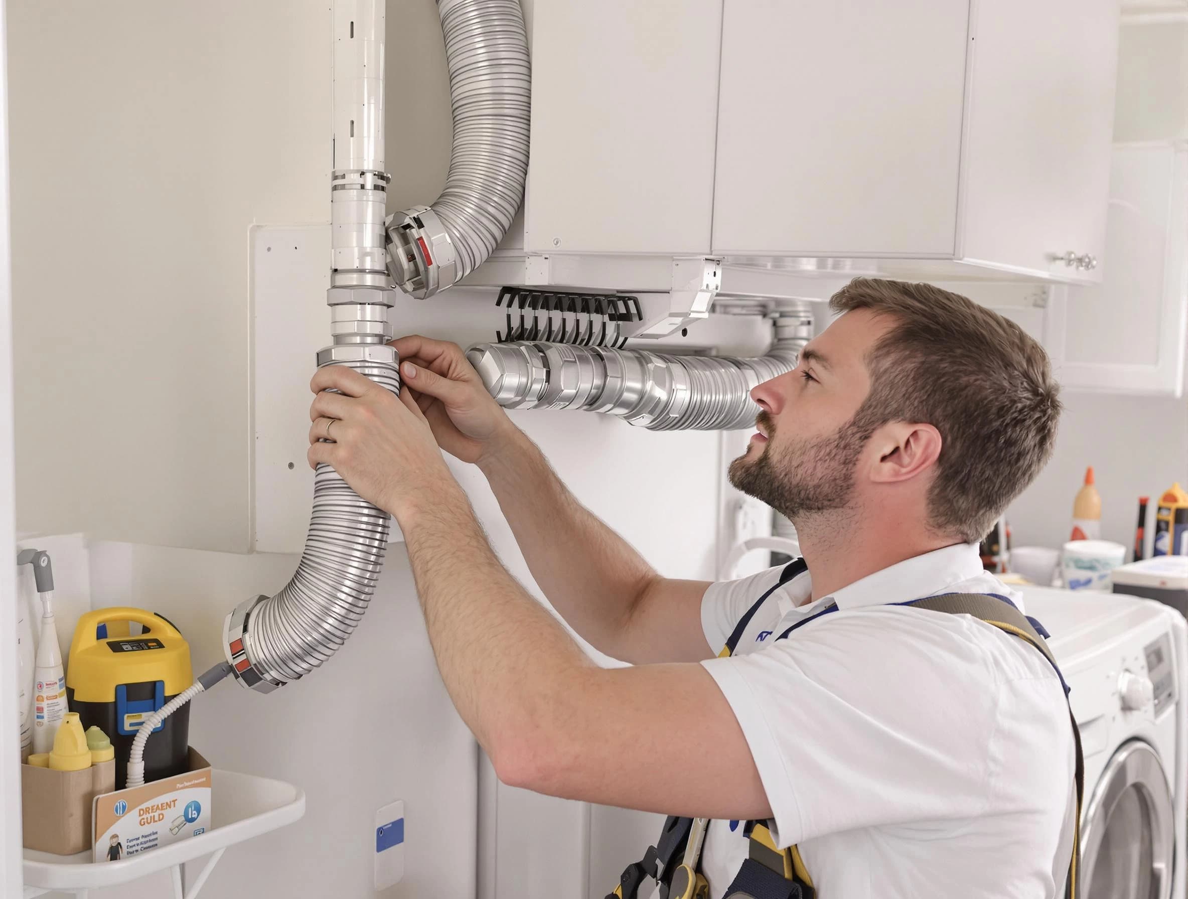 Professional dryer vent repair and installation by Marietta Dryer Vent Cleaning in Marietta