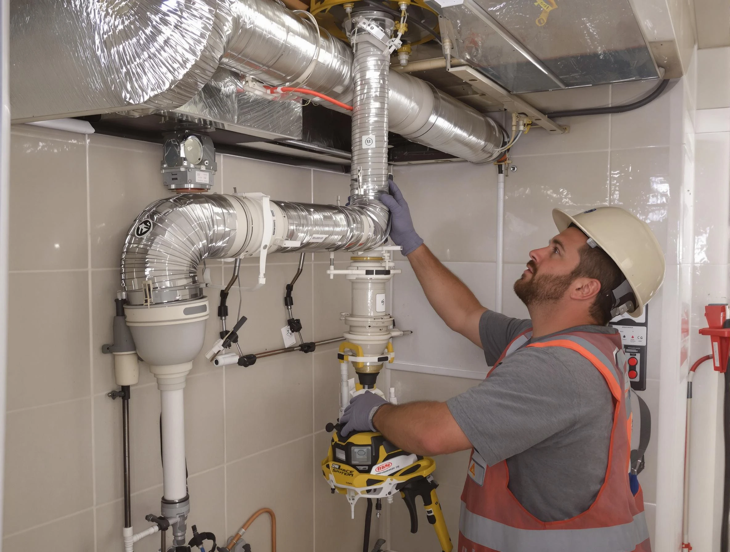 Marietta Dryer Vent Cleaning expert performing professional dryer vent repair and installation in Marietta