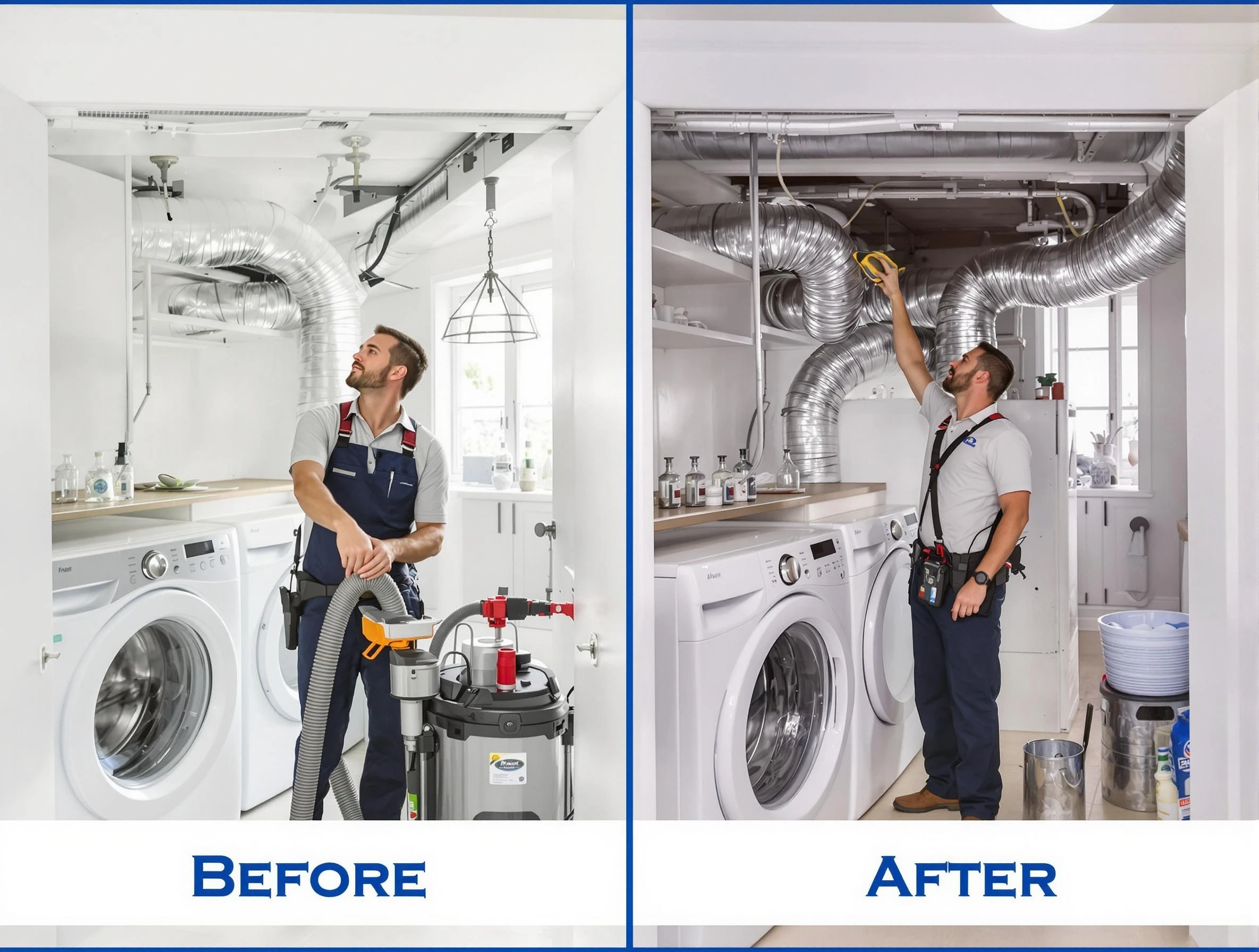 Expert gas dryer vent cleaning by Marietta Dryer Vent Cleaning in Marietta